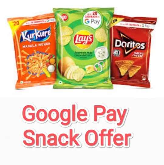 Google Pay Snack Time Offer