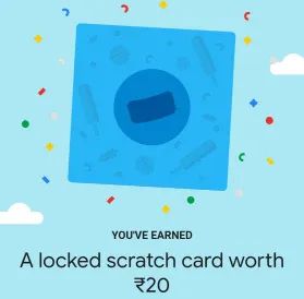 google pay snack Scratch Card