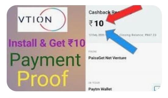 10. Viton App: Get Rs 10 Free Paytm Cash