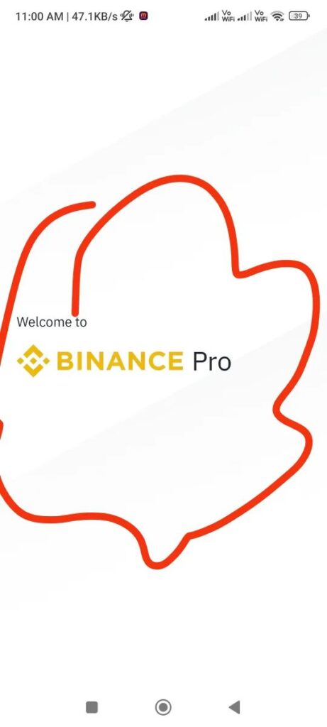 Binance Pro Banner