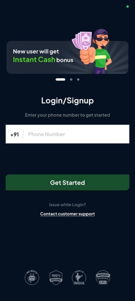 citta game phone verification