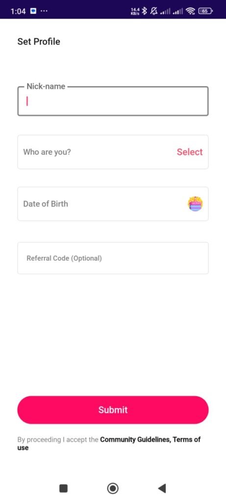 enter frnd referral code QQAG2622