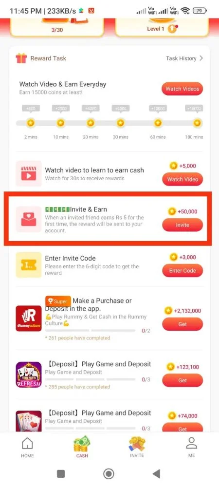 Apply Vidmate Invitation Code