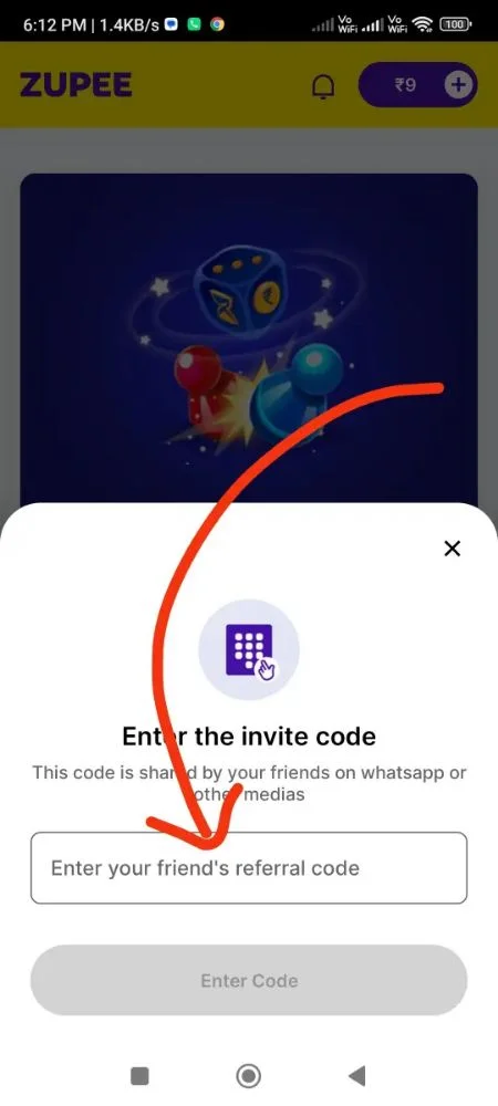 apply zupee referral code