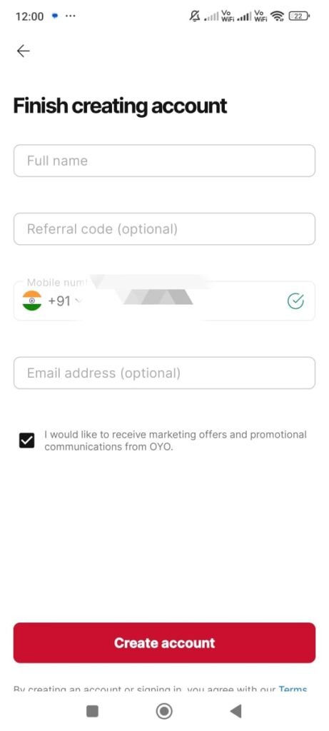 oyo apply refer code